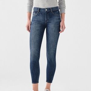 Florence Cropped Mid Rise Skinny Jean